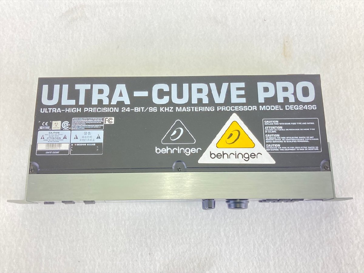 [11]BEHRINGER Behringer DEQ2496 эквалайзер б/у текущее состояние товар 251011B8265