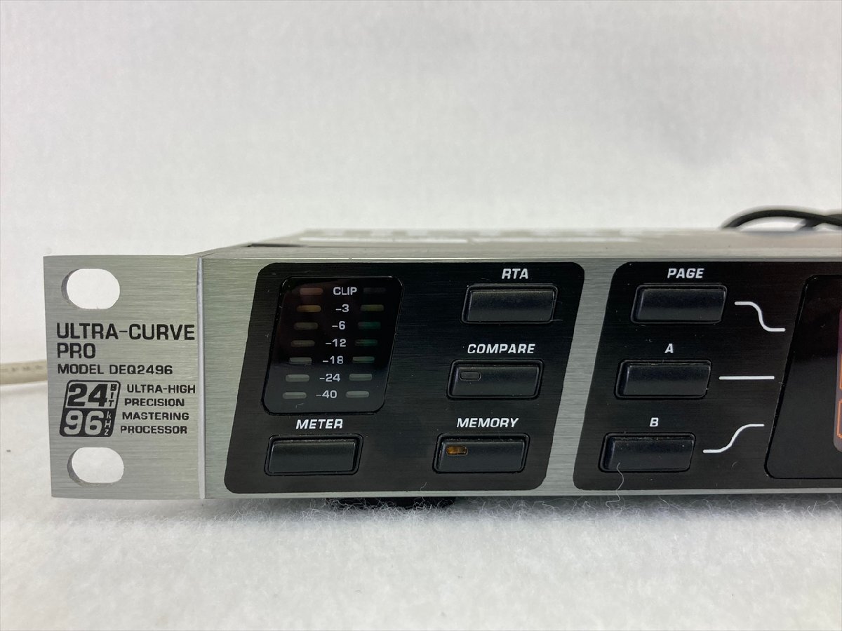 [11]BEHRINGER Behringer DEQ2496 эквалайзер б/у текущее состояние товар 251011B8265