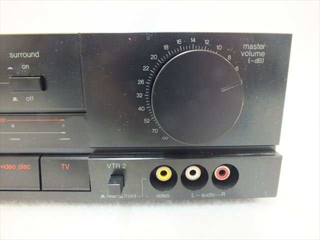 【01】Technics テクニクス SH-AV44 AV サウンドプロセッサー 中古 現状品 251101Y8848_画像4