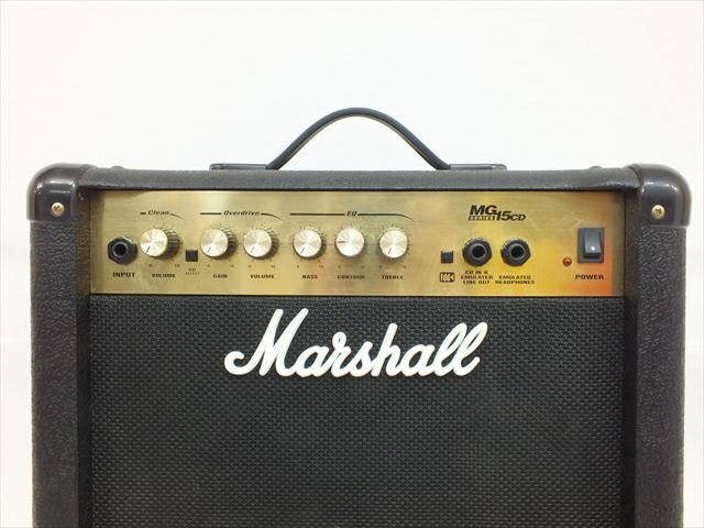 【01】Marshall マーシャル MG15CD ギターアンプ 中古 現状品 251101S9563_画像2