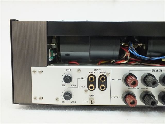 [01]Victor Victor M-7050 усилитель выход звука проверка settled б/у текущее состояние товар 251101E4434