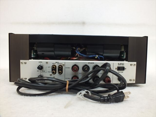 [01]Victor Victor M-7050 усилитель выход звука проверка settled б/у текущее состояние товар 251101E4434