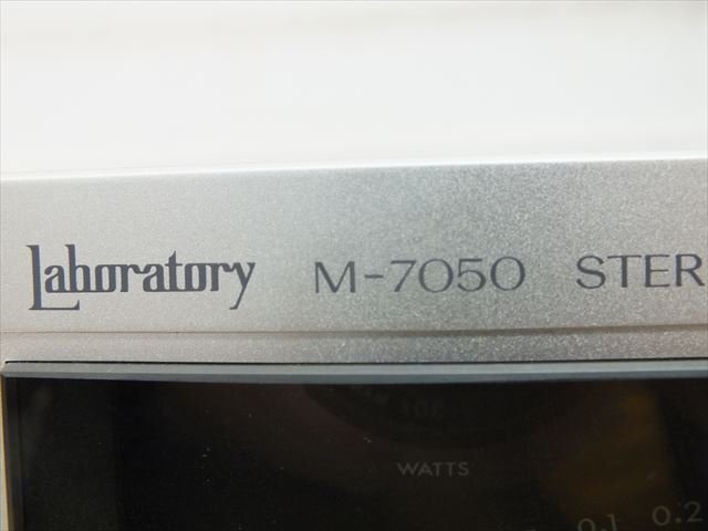 [01]Victor Victor M-7050 усилитель выход звука проверка settled б/у текущее состояние товар 251101E4434