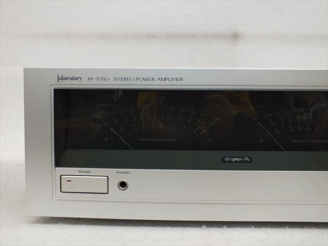 [01]Victor Victor M-7050 усилитель выход звука проверка settled б/у текущее состояние товар 251101E4434