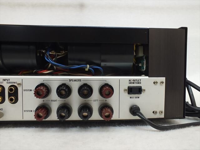 [01]Victor Victor M-7050 усилитель выход звука проверка settled б/у текущее состояние товар 251101E4434