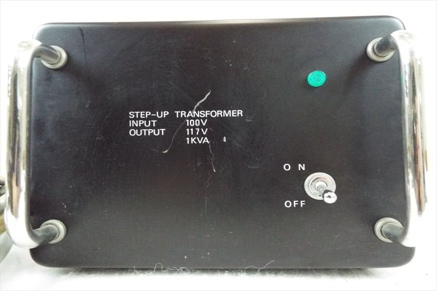 【07】東京理工社 自作？ Step-UP TRANSFORMER ステップアップトランス 中古 現状品 251107G7316_画像2