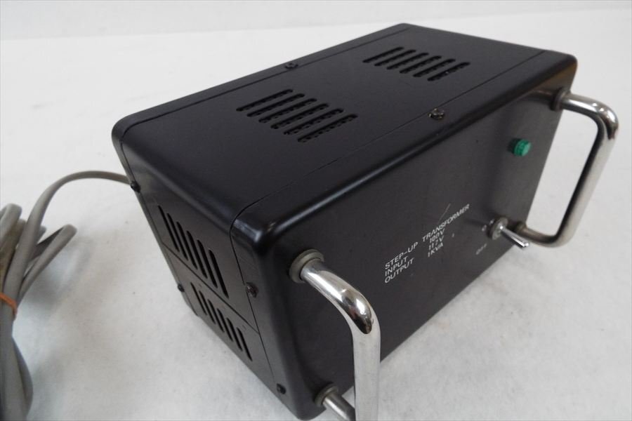 【07】東京理工社 自作？ Step-UP TRANSFORMER ステップアップトランス 中古 現状品 251107G7316_画像3