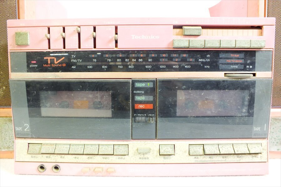 【08】Technics テクニクス SA-K3W ミニコンポ 中古 現状品 250805B6587_画像2