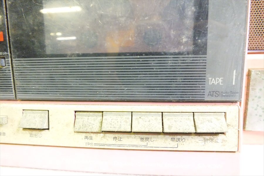 【08】Technics テクニクス SA-K3W ミニコンポ 中古 現状品 250805B6587_画像6