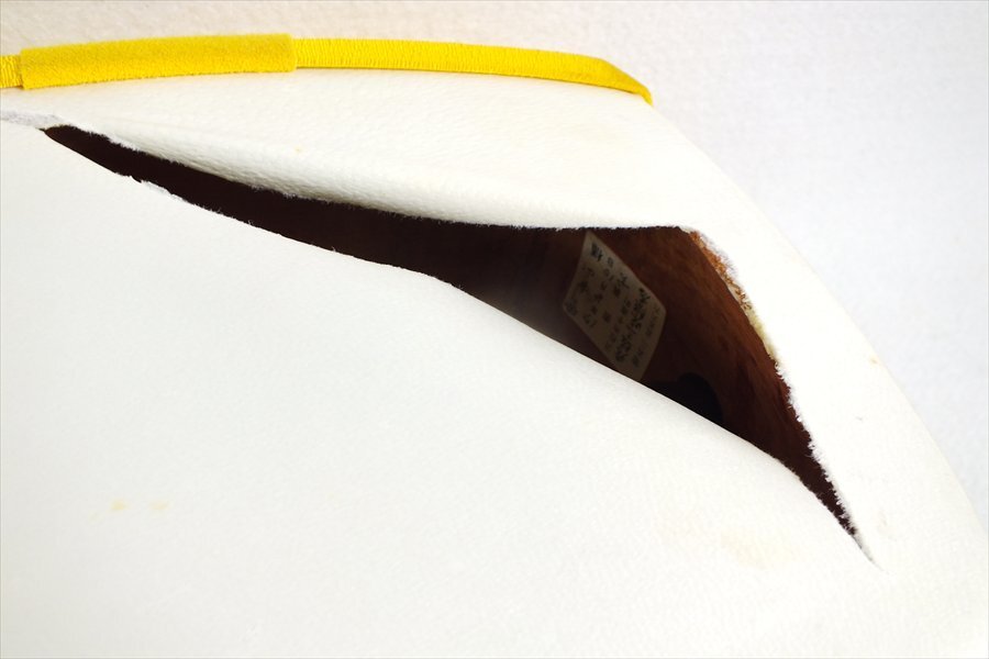 【08】彦坂三味線店 丸打 2.7cm中棹 棹はカリン 三味線 中古 現状品 251008R7828_画像10