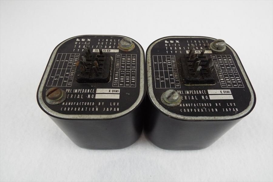 【07】LUXMAN ラックスマン SS5B トランス 中古 現状品 251107G7529_画像2