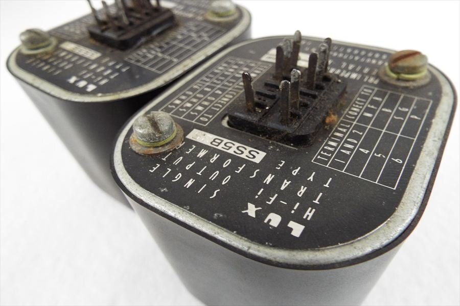 【07】LUXMAN ラックスマン SS5B トランス 中古 現状品 251107G7529_画像4
