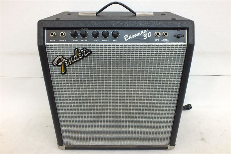 【01】Fender フェンダー Bassman30 ベースアンプ 中古 現状品 251001N3023_画像1