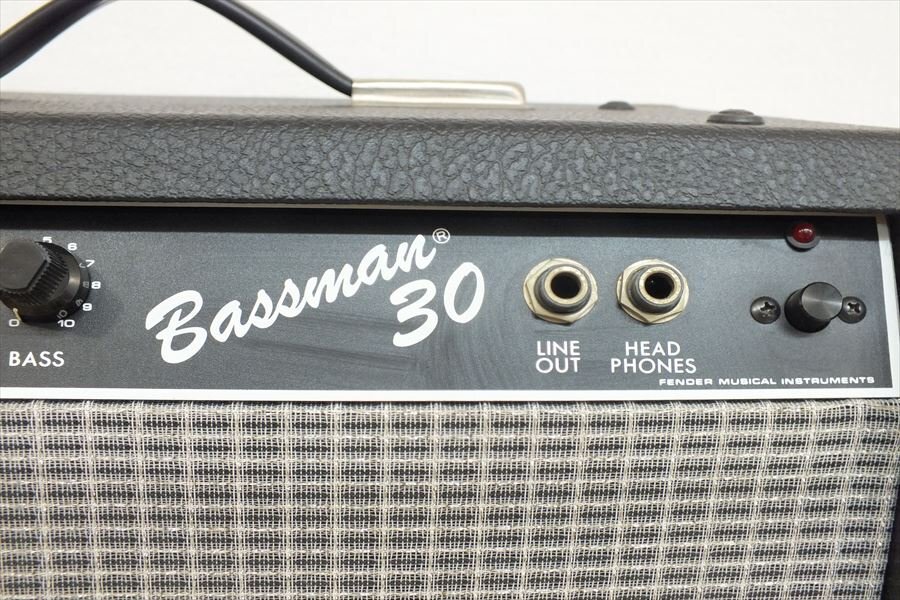 【01】Fender フェンダー Bassman30 ベースアンプ 中古 現状品 251001N3023_画像4