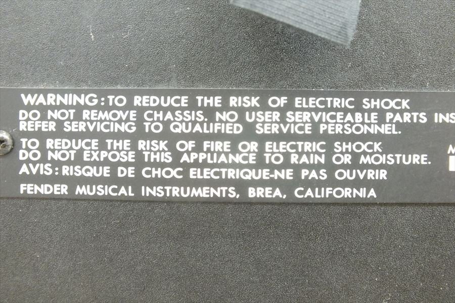 【01】Fender フェンダー Bassman30 ベースアンプ 中古 現状品 251001N3023_画像8