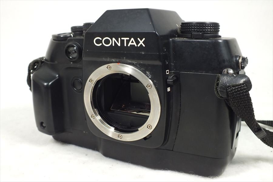 【06】CONTAX コンタックス AX ボディ フィルム一眼レフ 中古 現状品 251106K2173A_画像1