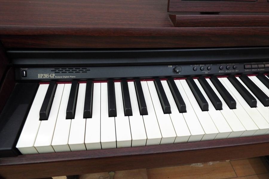 【07】引取可 Roland ローランド HP205-GP 電子ピアノ 中古 現状品 251107A5691_画像3