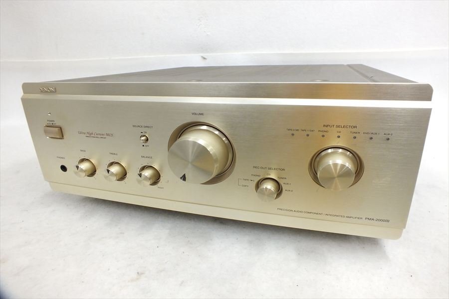 【09】DENON デノン PMA-2000III アンプ 現状品 中古 251111B8571_画像1