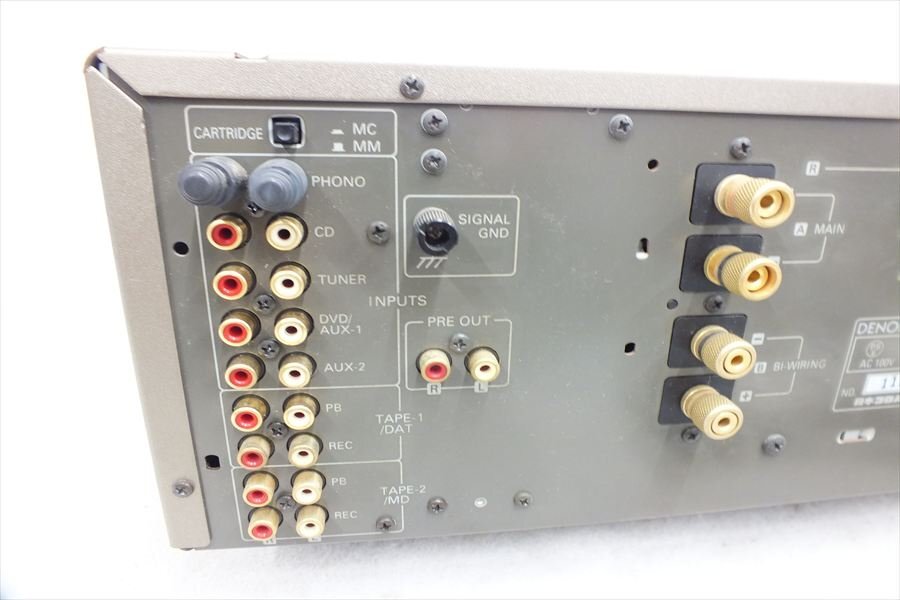 【09】DENON デノン PMA-2000III アンプ 現状品 中古 251111B8571_画像10