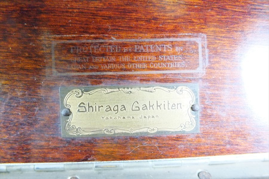 【08】Colombia コロンビア No.114 蓄音機 動作確認済 中古 現状品 251108B6443_画像10