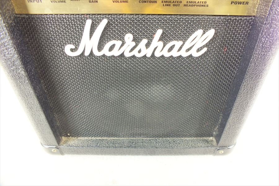 【09】Marshall マーシャル MG10CD ギターアンプ 音出し確認済 中古 現状品 251109J6910_画像5