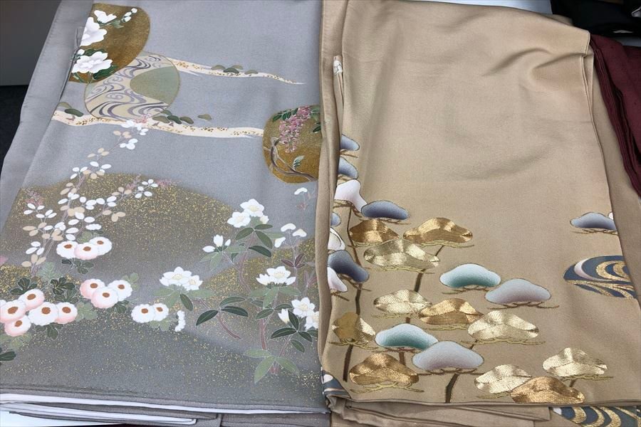 【99】中古着物 着物 留袖 まとめ売り15点 京友禅 刺繍 作家物あり 美品あり しつけ糸付きあり フォーマル 中古品 現状品 和ものや傳 A1127_画像6