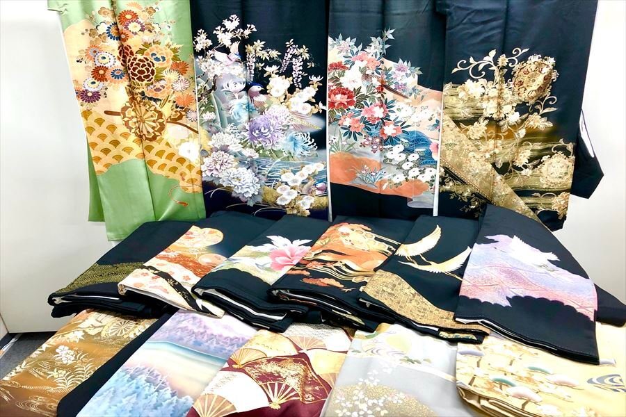 【99】中古着物 着物 留袖 まとめ売り15点 京友禅 刺繍 作家物あり 美品あり しつけ糸付きあり フォーマル 中古品 現状品 和ものや傳 A1127_画像1