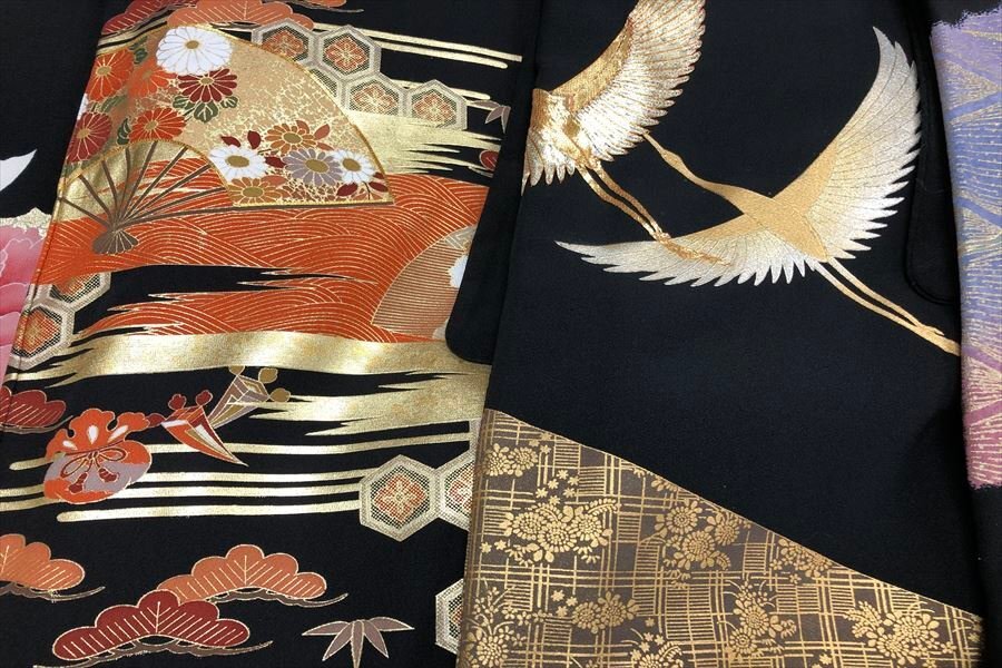 【99】中古着物 着物 留袖 まとめ売り15点 京友禅 刺繍 作家物あり 美品あり しつけ糸付きあり フォーマル 中古品 現状品 和ものや傳 A1127_画像8