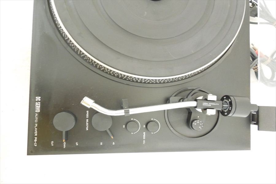 【09】Lo-D ローディー PS-17 ターンテーブル レコードプレイヤー 中古 現状品 251109Y7275_画像7