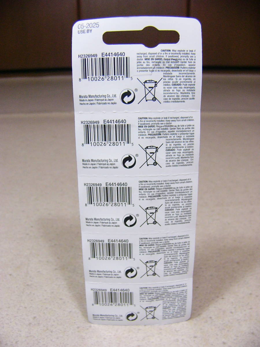 [ стоимость доставки 110 иен / новый товар ]# Япония производитель производства # кнопка батарейка #SR416SW#5 шт. комплект #