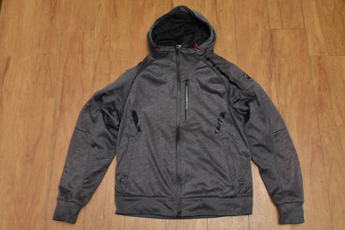 KUSHITANI クシタニ K-2359 ベクトルジャケット サイズXL ３点パット付き（ライディング パーカー ジャージ素材_画像1