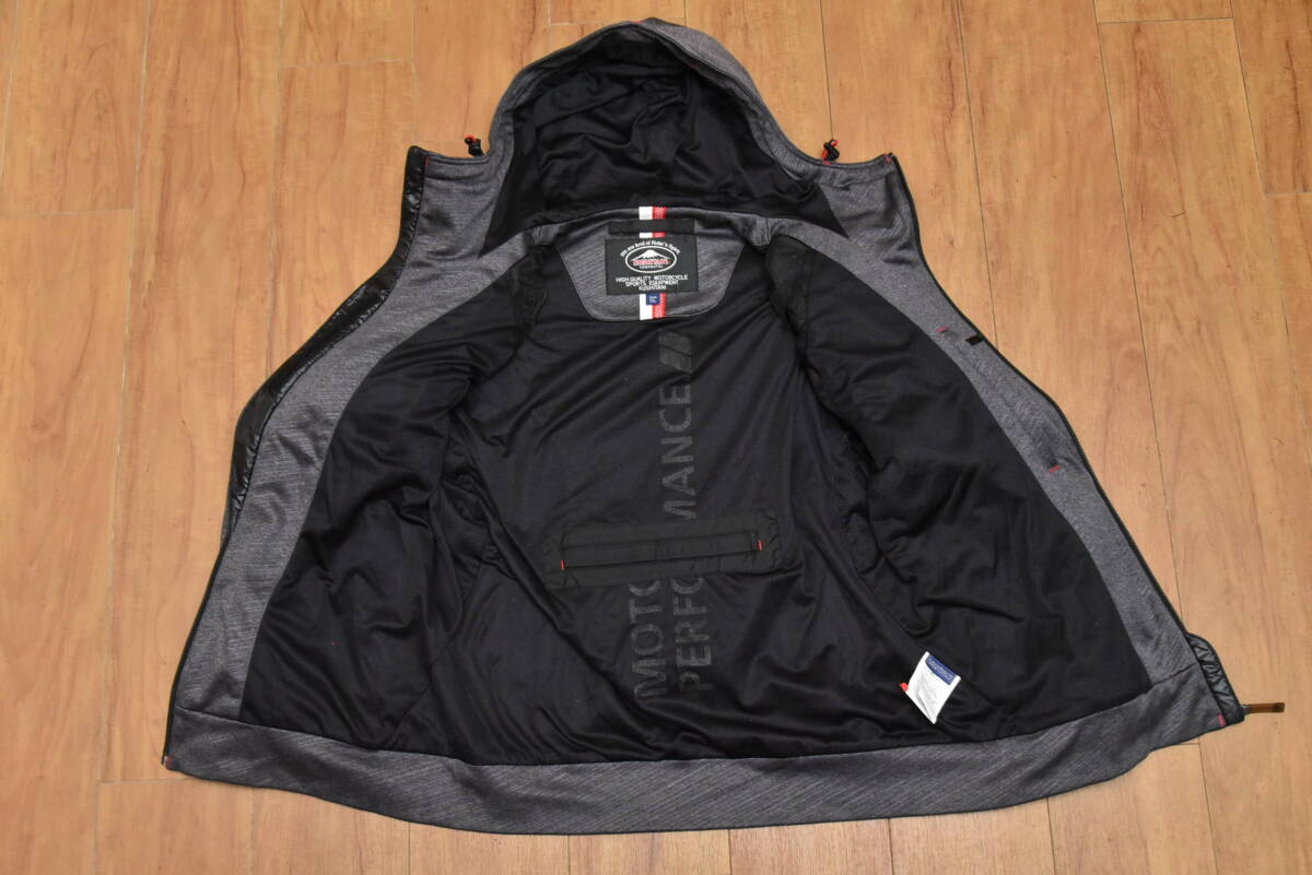 KUSHITANI クシタニ K-2359 ベクトルジャケット サイズXL ３点パット付き（ライディング パーカー ジャージ素材_画像4