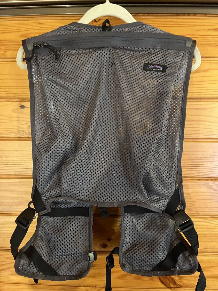 送料無料 パタゴニア patagonia ステルス パック ベスト グレイ フィッシングベスト 廃盤品 美品 _画像2