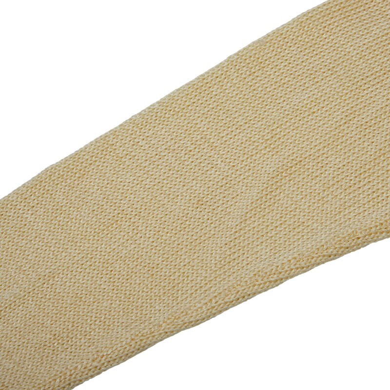  Fendi Logo вышивка кардиган размер :40 слоновая кость черный искусственный шелк женский FENDI [ б/у ]