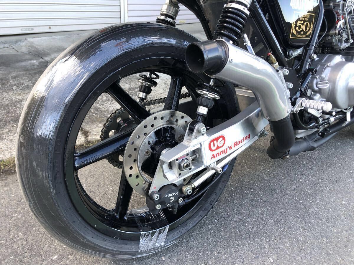  Honda CB400F Cafe Racer длинный бак custom машина circuit specification 400Four four one 