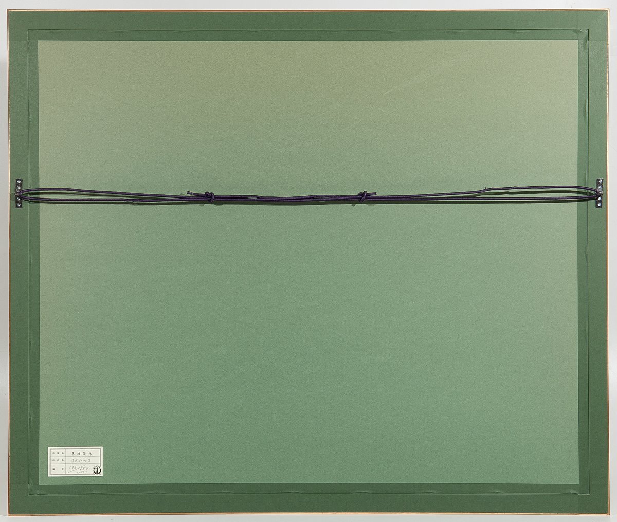 【1on1】真作 藤城清治 『月光のチェロ』 オリジナルリトグラフ 直筆サイン ed.250 額装 保証書付 / 日本における影絵作家第一人者_画像8