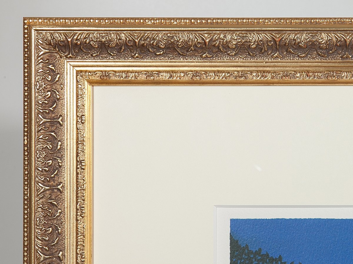 【1on1】真作 藤城清治 『月光のチェロ』 オリジナルリトグラフ 直筆サイン ed.250 額装 保証書付 / 日本における影絵作家第一人者_画像9