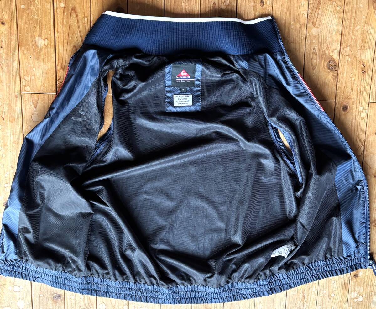ゴルフ　メンズ　ルコック　2way ウィンドブレーカー　ベスト　M　_画像4