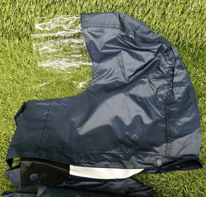 未使用品 おたふく手袋 レインファクトリー コンフォートタイプ ネイビー LLサイズ レインコート RF-13 【4】_画像7