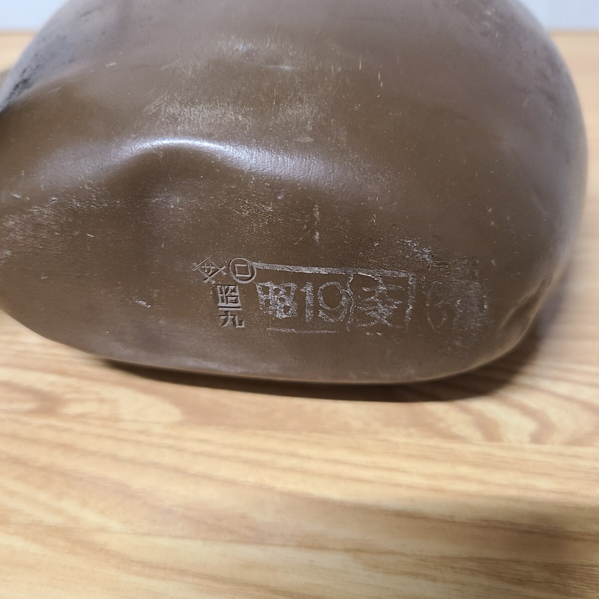 1112◆ 軍用水筒 昭和19年 ロ号 当時物 アルミ水筒 大日本帝国 旧日本軍 ◇◆ _画像6