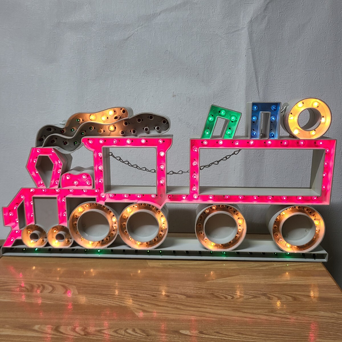 1112★☆イルミネーションライト トレイン モチーフライト ☆★_画像2