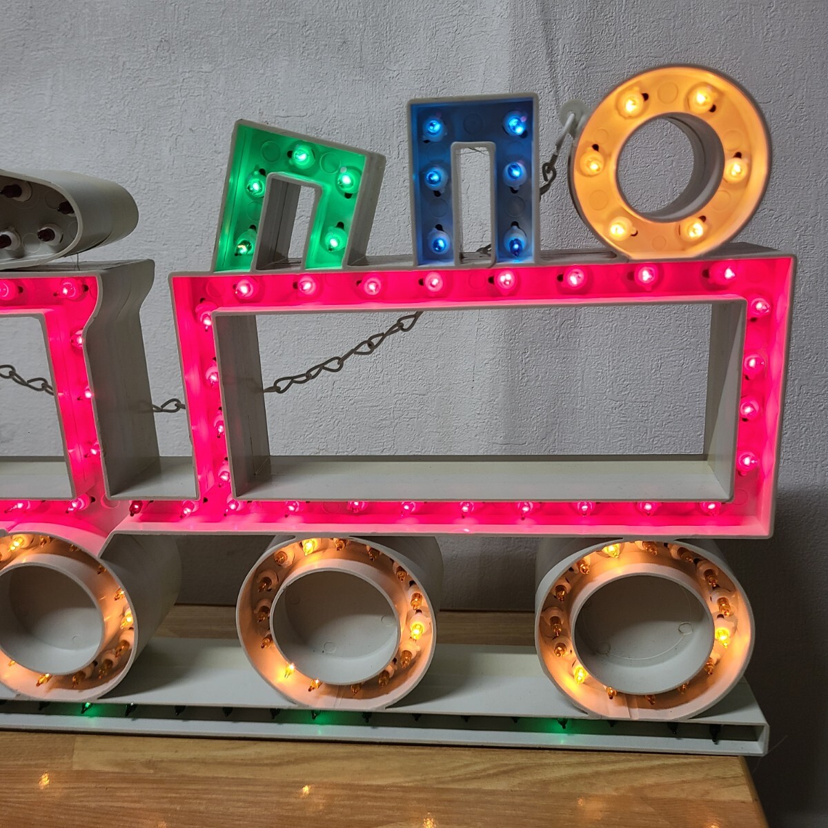 1112★☆イルミネーションライト トレイン モチーフライト ☆★_画像4