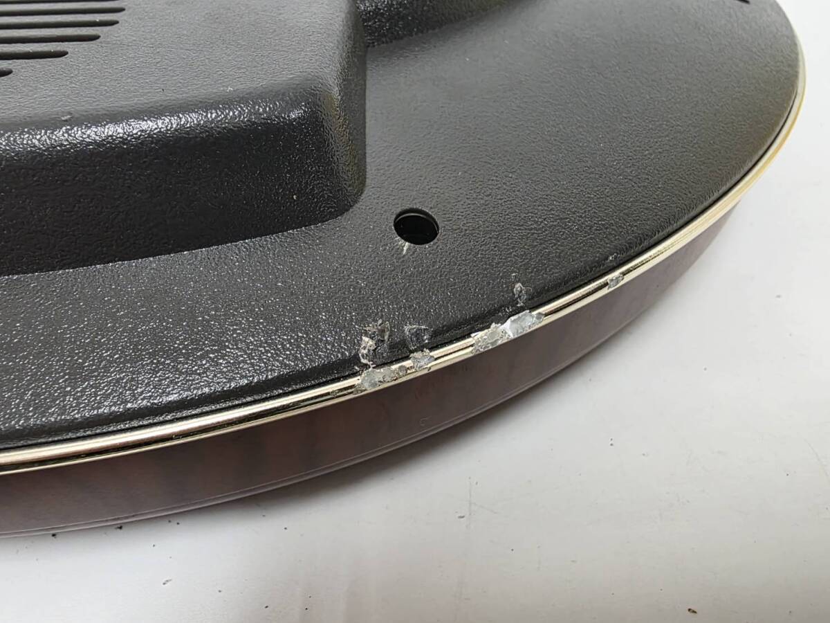 AKI R71114 CASIO カシオ 電波時計 掛け時計 wave ceptor ITM-730NJ 茶木目調 日付/温度/湿度/野鳥のさえずり時報_画像4