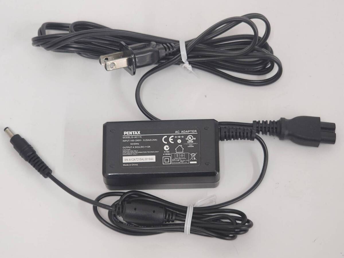 AKI ★ R71021 PENTAX ペンタックス 純正 ACアダプター D-AC115 ★_画像1