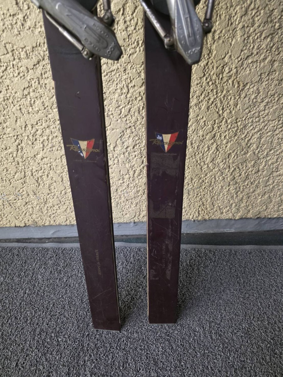  1119 ★☆レトロ スキー板 ロシニョール ROSSIGNOL STRATO 102 約203cm ☆★_画像4