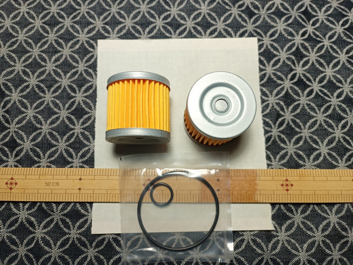 送料込2個スズキ用オイルフィルターアドレスV125/G/Sと国産Oリング1セット_画像1