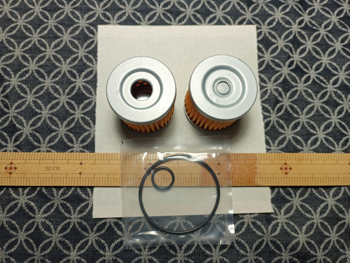送料込2個スズキ用オイルフィルターアドレスV125/G/Sと国産Oリング1セット_画像2