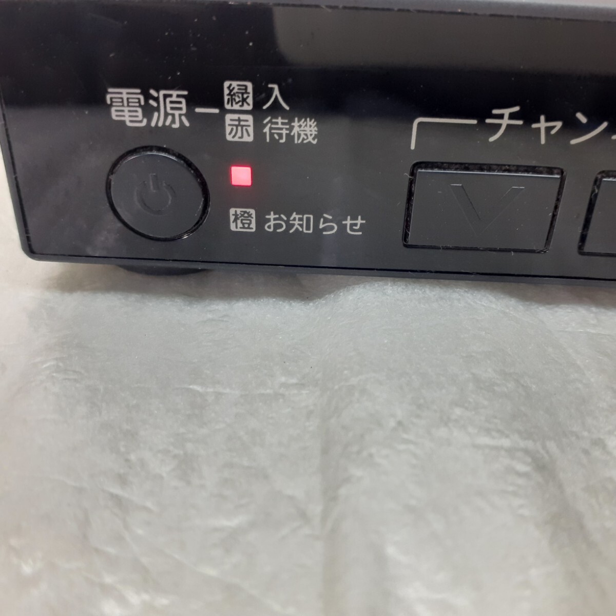 BUFFALO DTV-H500R バッファロー 地上 デジタル レコーダー チューナー 通電のみ　動作未確認　欠品あり【ジャンク】_画像2