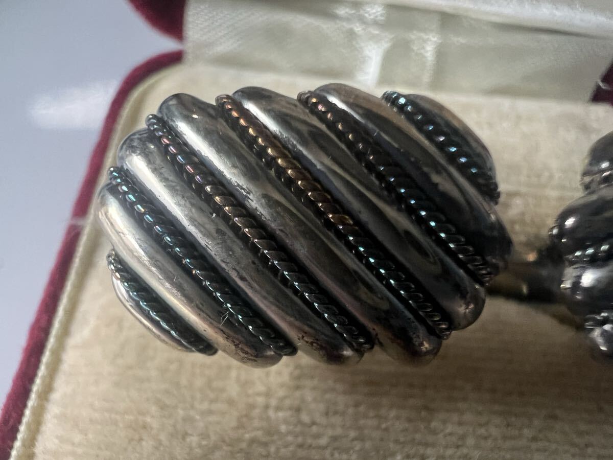 ☆TIFFANY& Co. 925 750刻印　カフス　保存袋付き_画像3