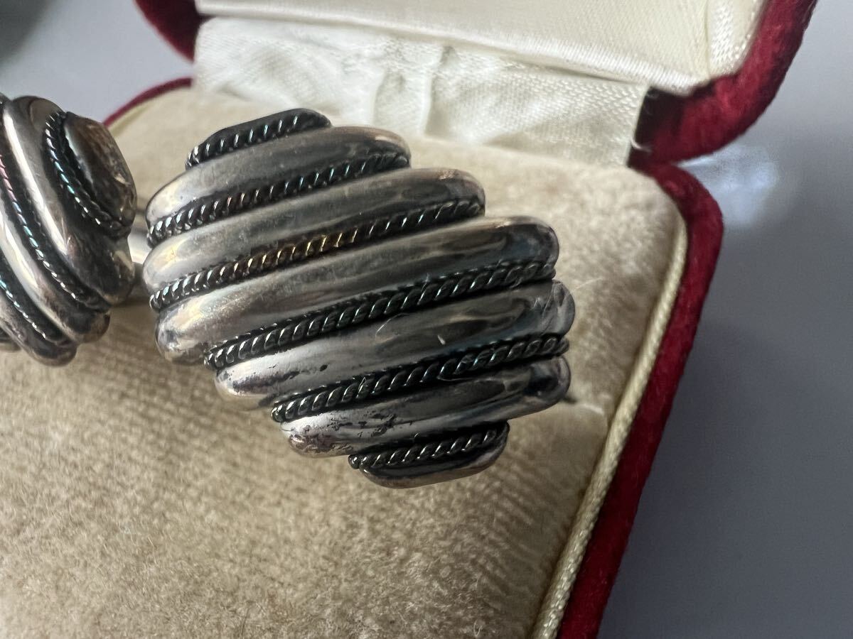 ☆TIFFANY& Co. 925 750刻印　カフス　保存袋付き_画像4